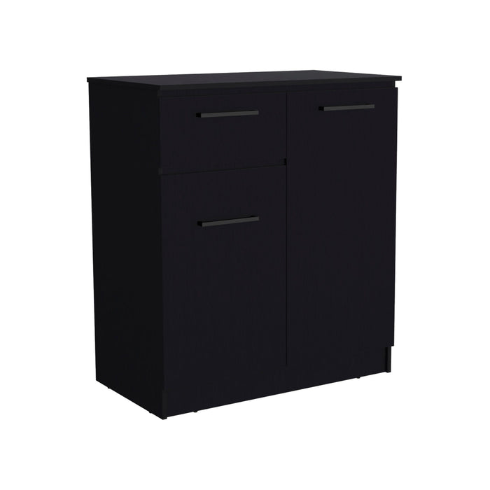 Drawer Combo Dresser - Black