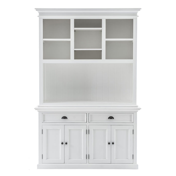 Adjustable Two Tier Bookcase - White