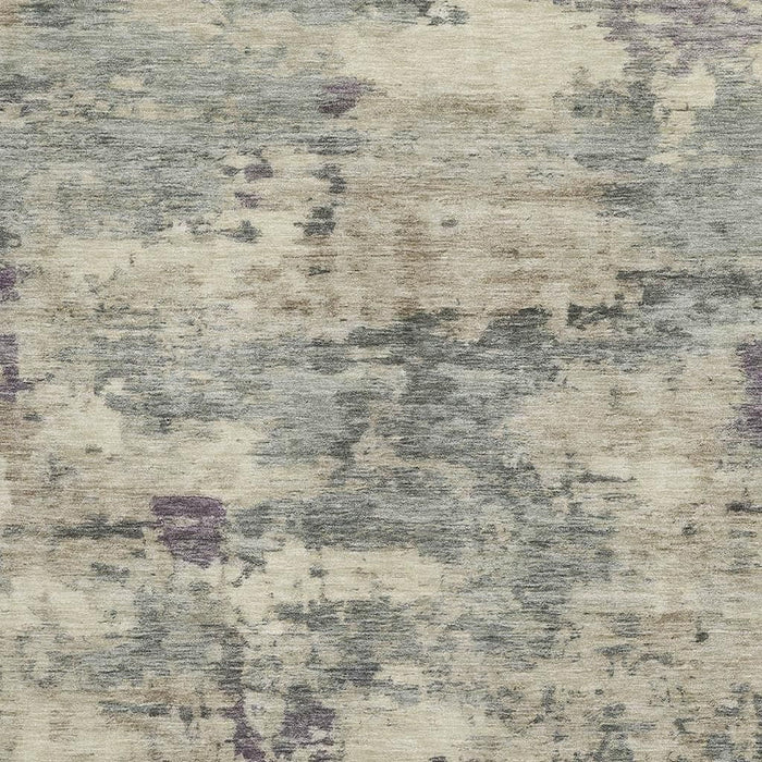 10' X 14' Abstract Washable Area Rug With UV Protection (717170) - Sage / Gray
