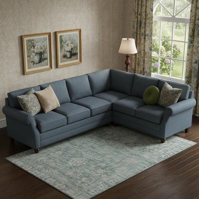 10' X 14' Oriental Washable Area Rug With UV Protection (699927) - Teal / Beige
