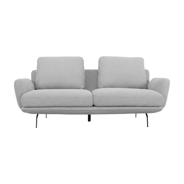 Contempo, Retro Loveseat - Light Gray