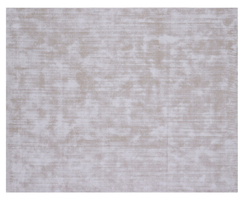 9' x 12' Gray Abstract Hand Loomed Area Rug - Ivory And Light