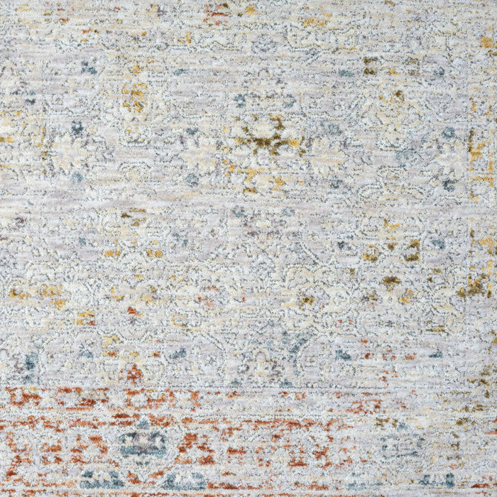 10' x 14' Floral Area Rug - Blue And Ivory