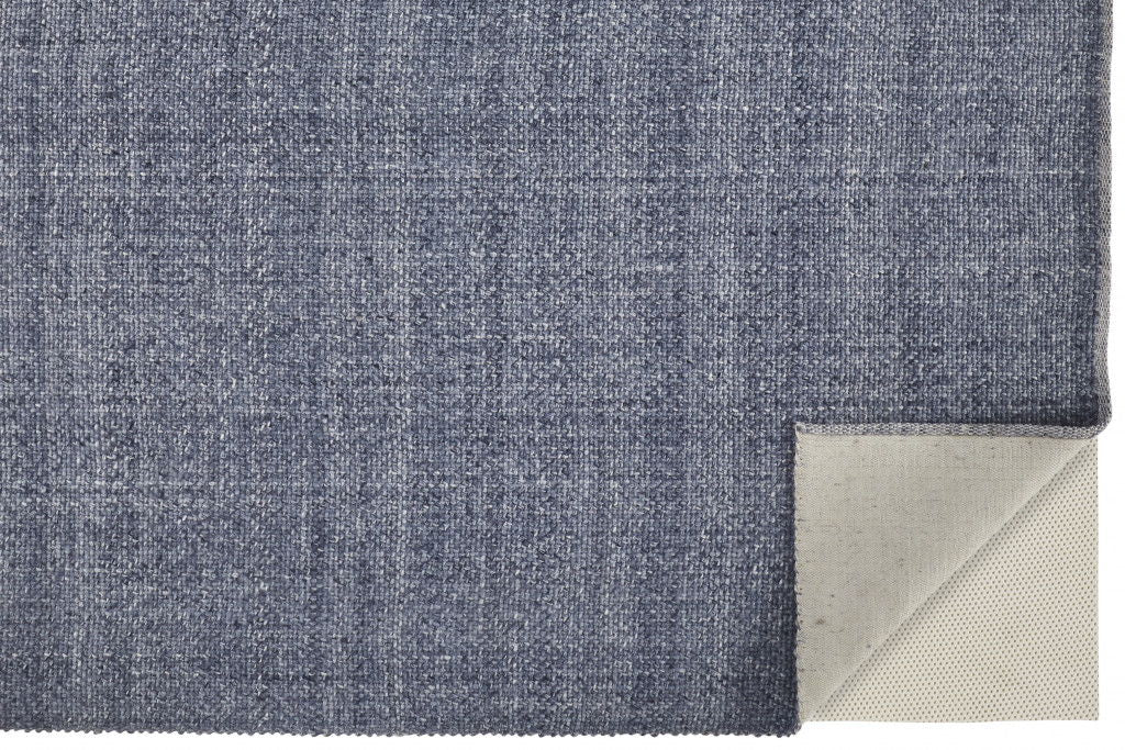 8' x 10' Hand Woven Area Rug - Dark Blue