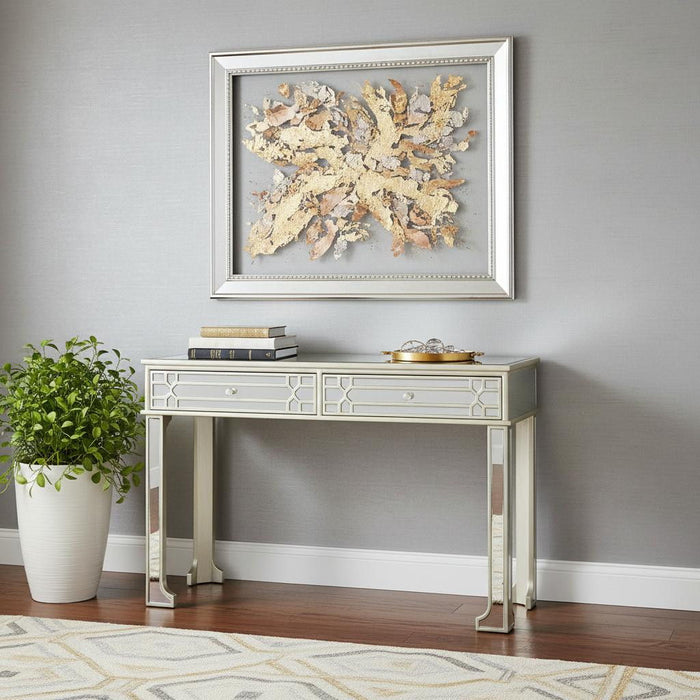 Regal Feel Console Table - Champagne