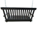 Giga outdoor patio swing with armrests, ideal for garden yard, backyard, or sunroom, featuring comfortable seating and sturdy frame.