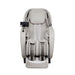 Giga Titan 4D Advent massage chair in taupe with intelligent control, featuring sleek design and ergonomic padding.