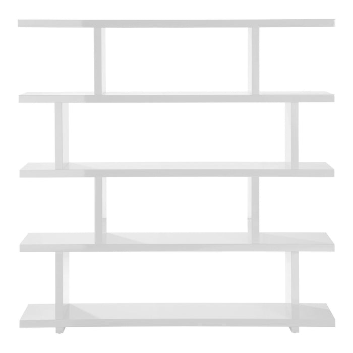 Five Tier Bookcase (517714) - White