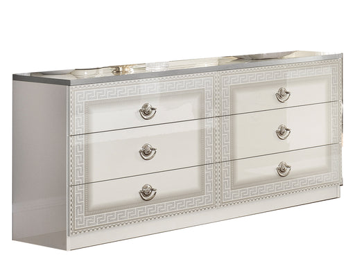 ESF Camelgroup Italy Aida White with Silver Double Dresser i13346