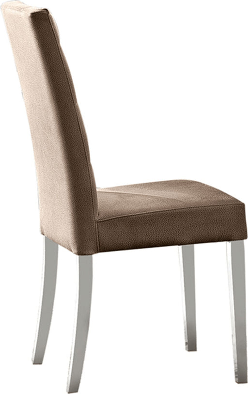 ESF Camelgroup Italy Dama Bianca Side Chair in Eco-Leather i17842