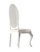 ESF Franco Spain Carmen White Side Chair i22324