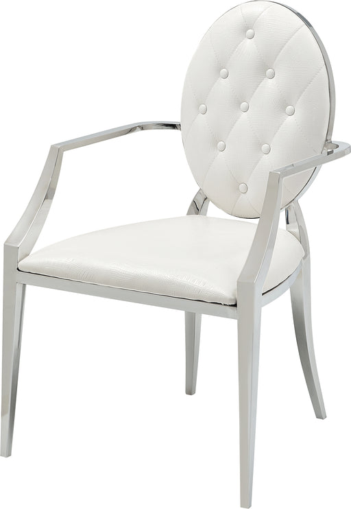 ESF Extravaganza Collection 110 Arm Chair White i25050
