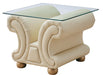 ESF Extravaganza Collection Apolo End Table Ivory #22 i26812