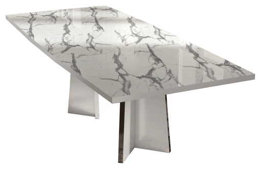 ESF Status Italy Carrara Table with 18" Ext i32100