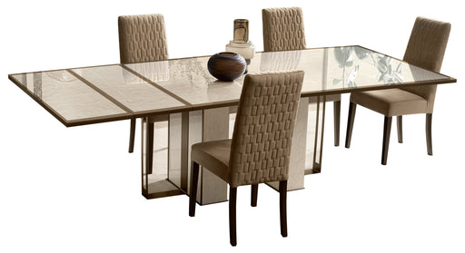 ESF Arredoclassic Italy Poesia Table with 2 Extensions /light grain top/ i37396