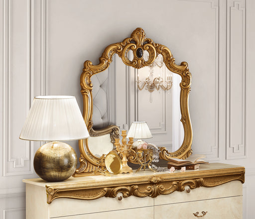 ESF Camelgroup Italy Barocco Mirror Ivory/Gold i37954