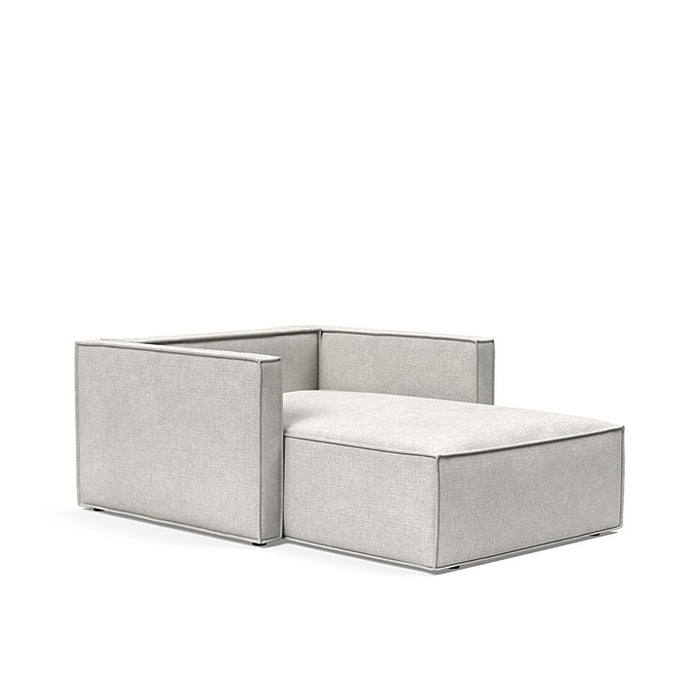 Innovation Living Newilla lounger chair with slim arms, versatile sleeper sofa featuring modern design and comfortable seating.