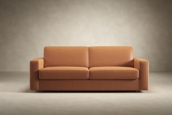 Innovation Living Carnell Leather Sleeper Sofa with Standard Arm