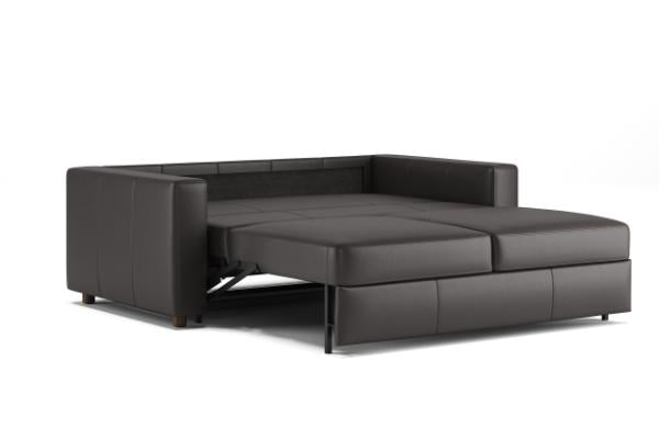 Innovation Living Neah Leather Queen Size Sleeper Sofa with Standard Arm