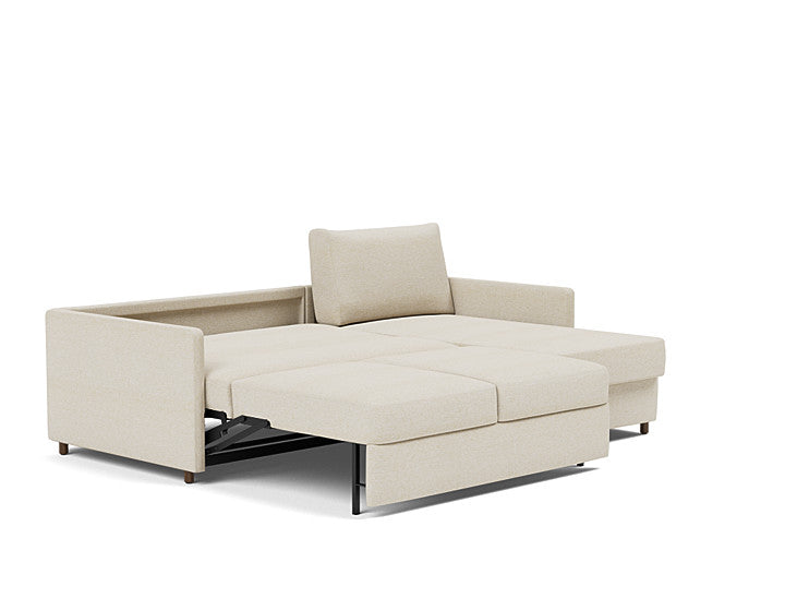 Innovation Living Neah Sofa Bed, Chaise Full Size With Slim Arms