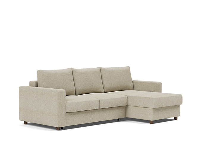 Innovation Living Neah Sofa Bed, Chaise Full Size With Standard Arms