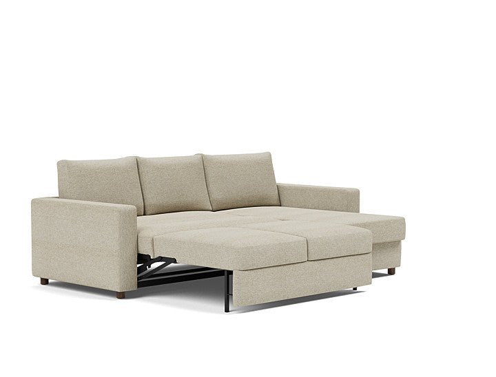 Innovation Living Neah Sofa Bed, Chaise Full Size With Standard Arms