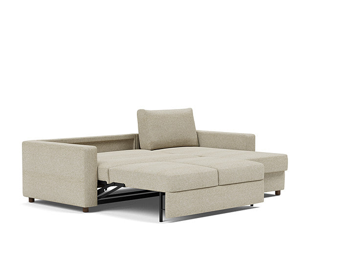 Innovation Living Neah Sofa Bed, Chaise Full Size With Standard Arms