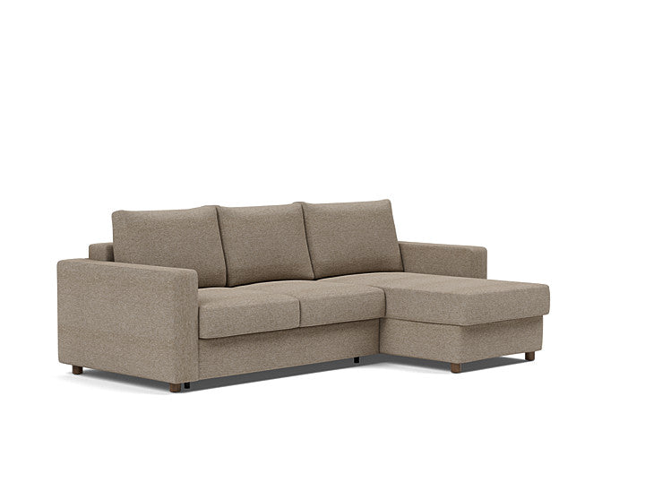 Innovation Living Neah Sofa Bed, Chaise Full Size With Standard Arms