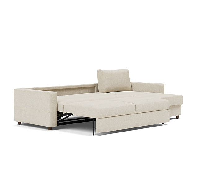 Innovation Living Neah Sofa Bed, Chaise King Size With Standard Arms