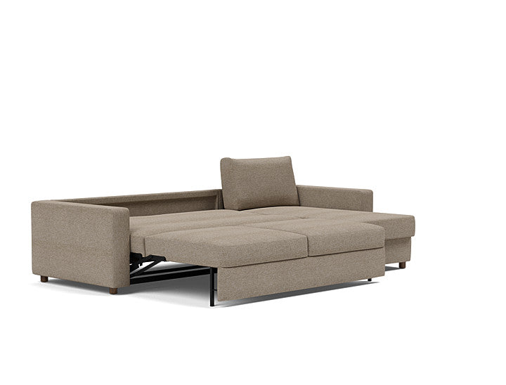 Innovation Living Neah Sofa Bed, Chaise King Size With Standard Arms