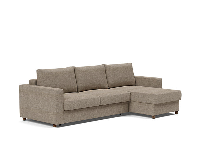 Innovation Living Neah Sofa Bed, Chaise Queen Size With Standard Arms