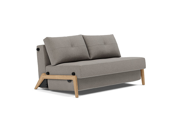 Innovation Living Cubed Lacquered Oak Sofa Bed Full Size