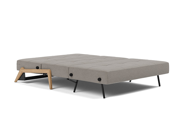 Innovation Living Cubed Lacquered Oak Sofa Bed Full Size