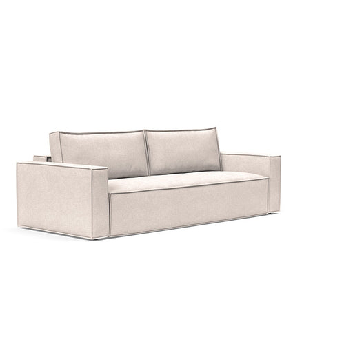 Innovation Living Newilla sofa bed with standard arms, stylish modern sofa featuring a fold-out bed and clean design.