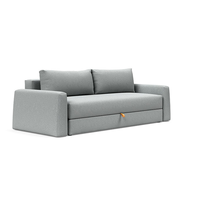 Innovation Living Cone Sofa Bed showing its modern design with a compact, versatile sofa and bed in a cozy living room setting.