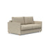 Innovation Living Neah queen size sofa bed with slim arms, featuring modern design and plush upholstery in a stylish living room setting.