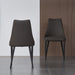 Grey J & M Furniture CE Bosa Moderna dining chair from a set, showcasing modern design and comfortable seating.