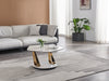 J & M Furniture Mc Orleans coffee table with wooden finish and modern design, featuring a rectangular shape and sturdy legs.