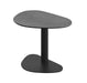 J & M Furniture RH 9698 end table in charcoal grey with a modern design and sleek finish, perfect for living room or bedroom.