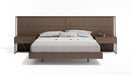 J & M Furniture Almada mirror in ash finish, rectangular wall mirror with sleek wood frame, modern home decor accessory.