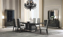J & M Furniture Valentina Buffet Mirror with elegant rectangular frame and reflective glass surface.