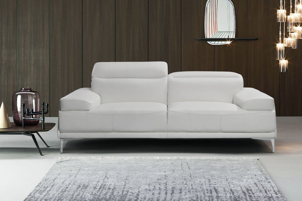 White J & M Furniture Nicolo Queen Bed with sleek modern design, featuring a sturdy frame and comfortable headboard.
