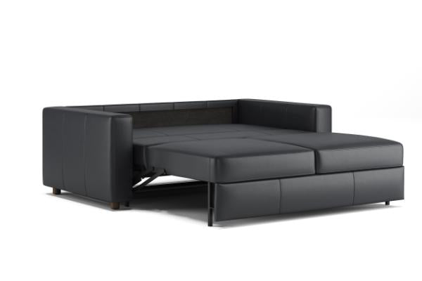 Innovation Living Neah Leather Queen Size Sleeper Sofa with Standard Arm