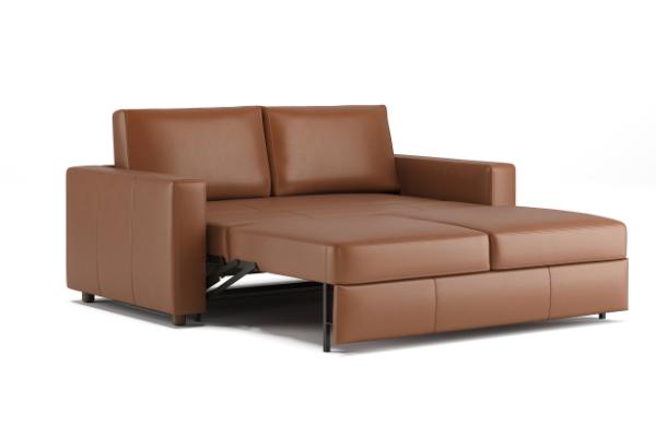 Innovation Living Neah Leather Queen Size Sleeper Sofa with Standard Arm