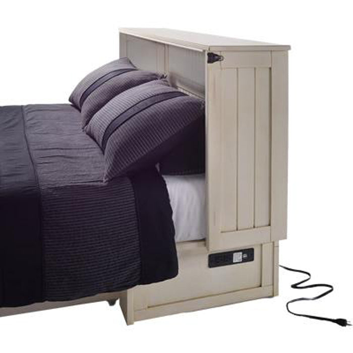 Night & Day Furniture Murphy tray set in butter cream, designed for beds, with elegant, functional serving trays shown in the image.
