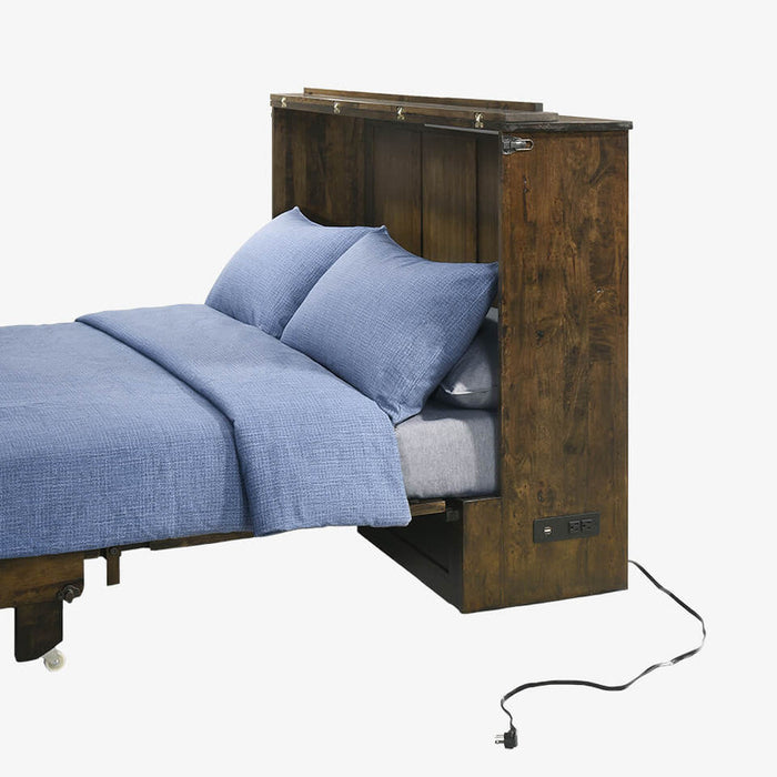 Night & Day Furniture Murphy Express Cabinet Bed Twin Normandy