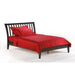 Night & Day Furniture Nutmeg twin platform bed with a sleek design and sturdy frame, perfect for a modern bedroom.