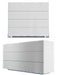 ESF Franco Spain Wave Dressers / Mirrors White SET p12673