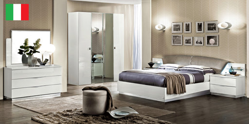 ESF Camelgroup Italy Onda DROP Bedroom WHITE SET p6734