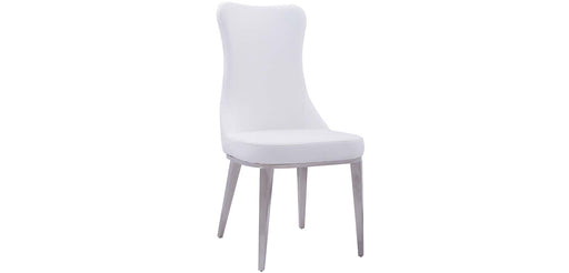 ESF Extravaganza Collection 6138 Solid White (no pattern) Chair SET p9246
